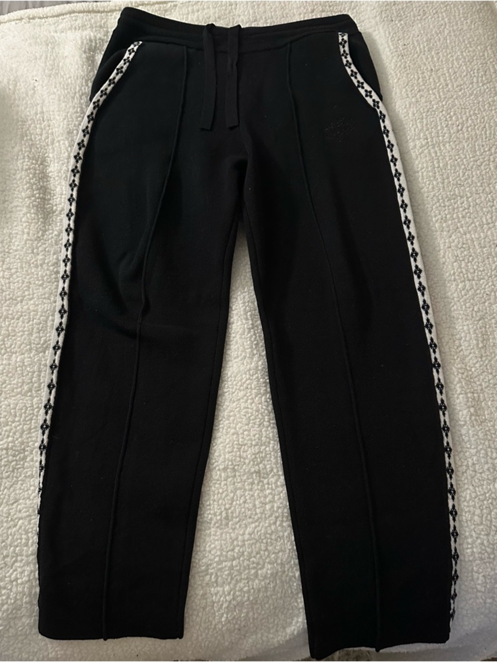 Louis Vuitton Black Knitted Pants